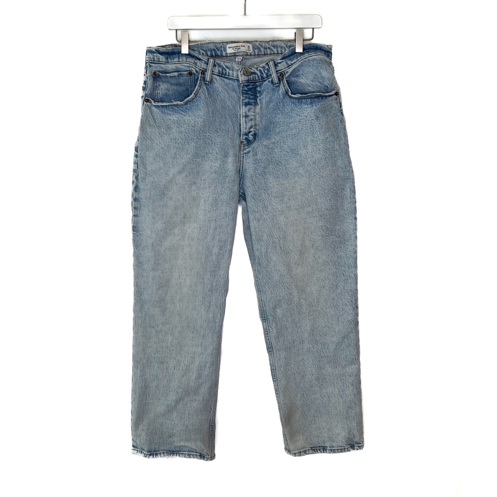 Abercrombie & Fitch Jeans The 90's Baggy Low Rise Curvy Love